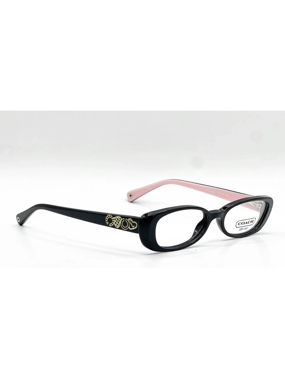 Coach HC 6016 5053 Black Full Rim Authentic Eyeglass Frames 48-16-135